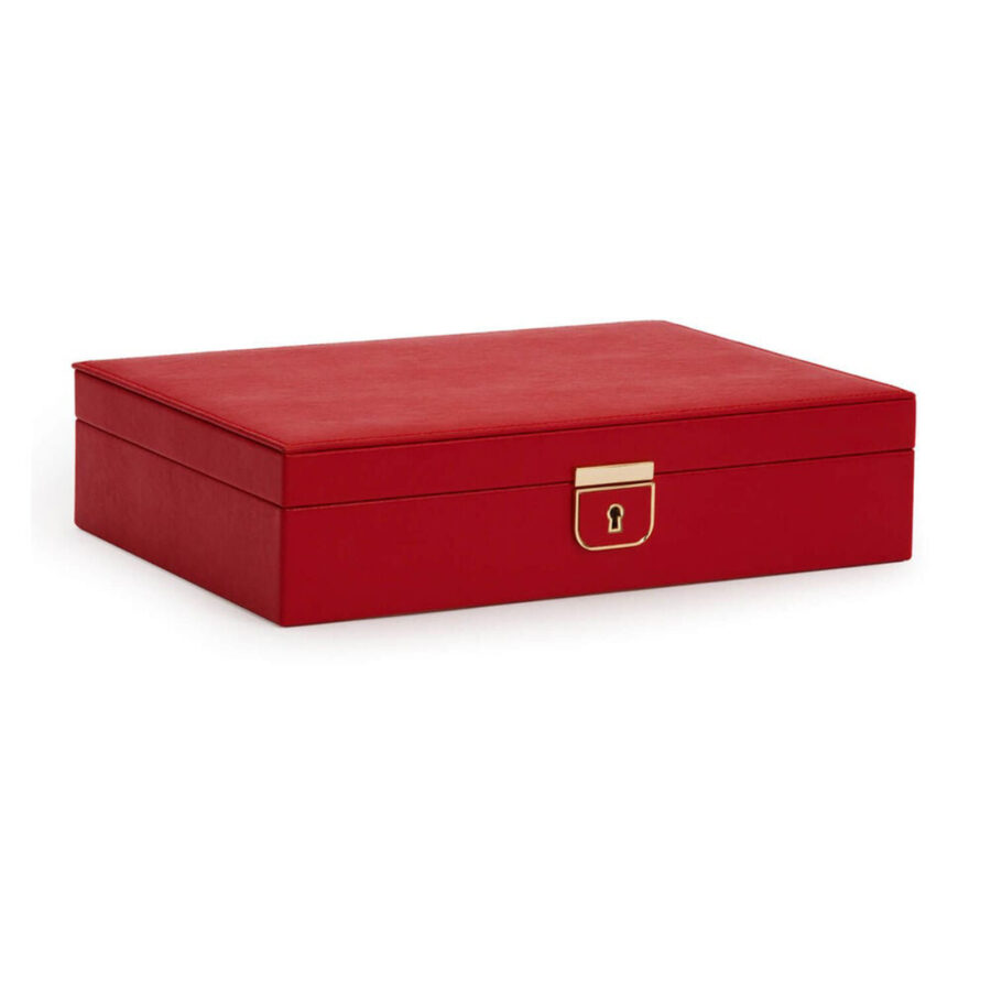 Wolf Palermo Medium Red Jewelry Box