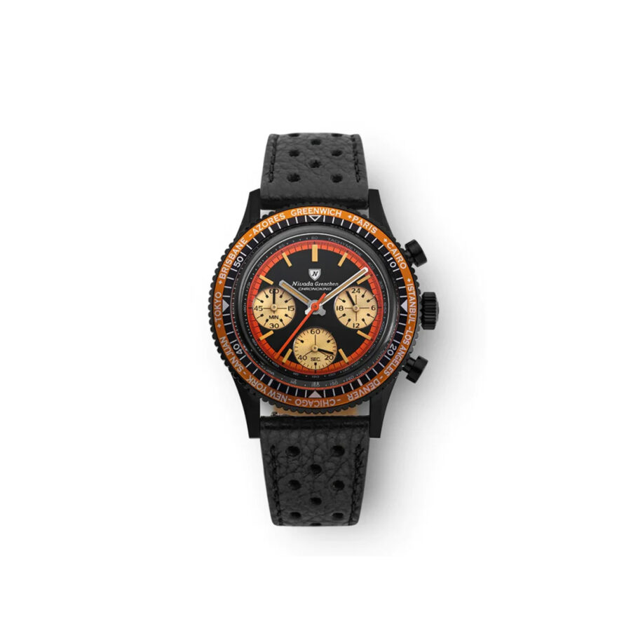 Nivada Chronoking Mecaquartz Black